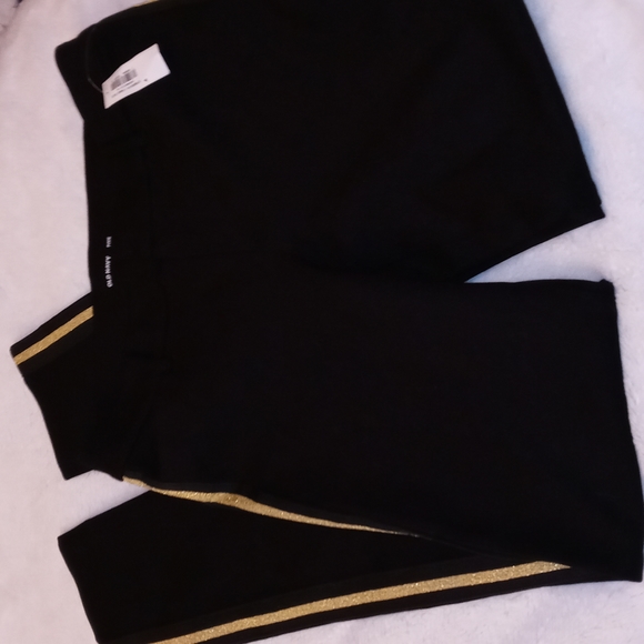 Old Navy Pants - Old Navy Black/Gold Dress Pants Size 4